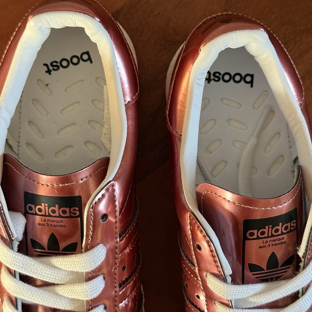Adidas Superstar Boost Copper Metallic Women's Basketball Shoes BB2270 Size 8.5 - Picture 4 of 13